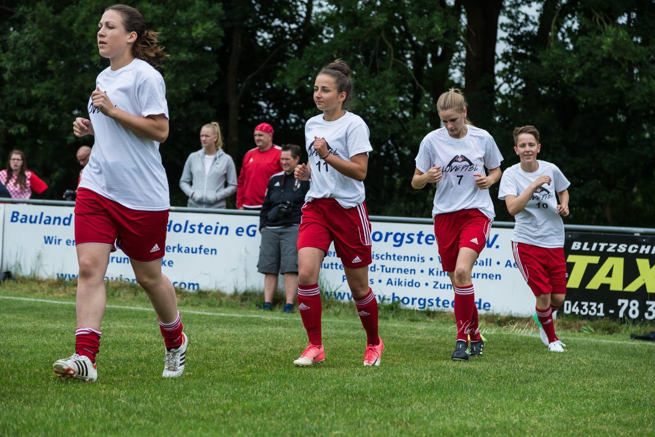 Bild 87 - Aufstiegsspiel SG Borgstedt/Brekendorf - SV Wahlstedt : Ergebnis: 1:4